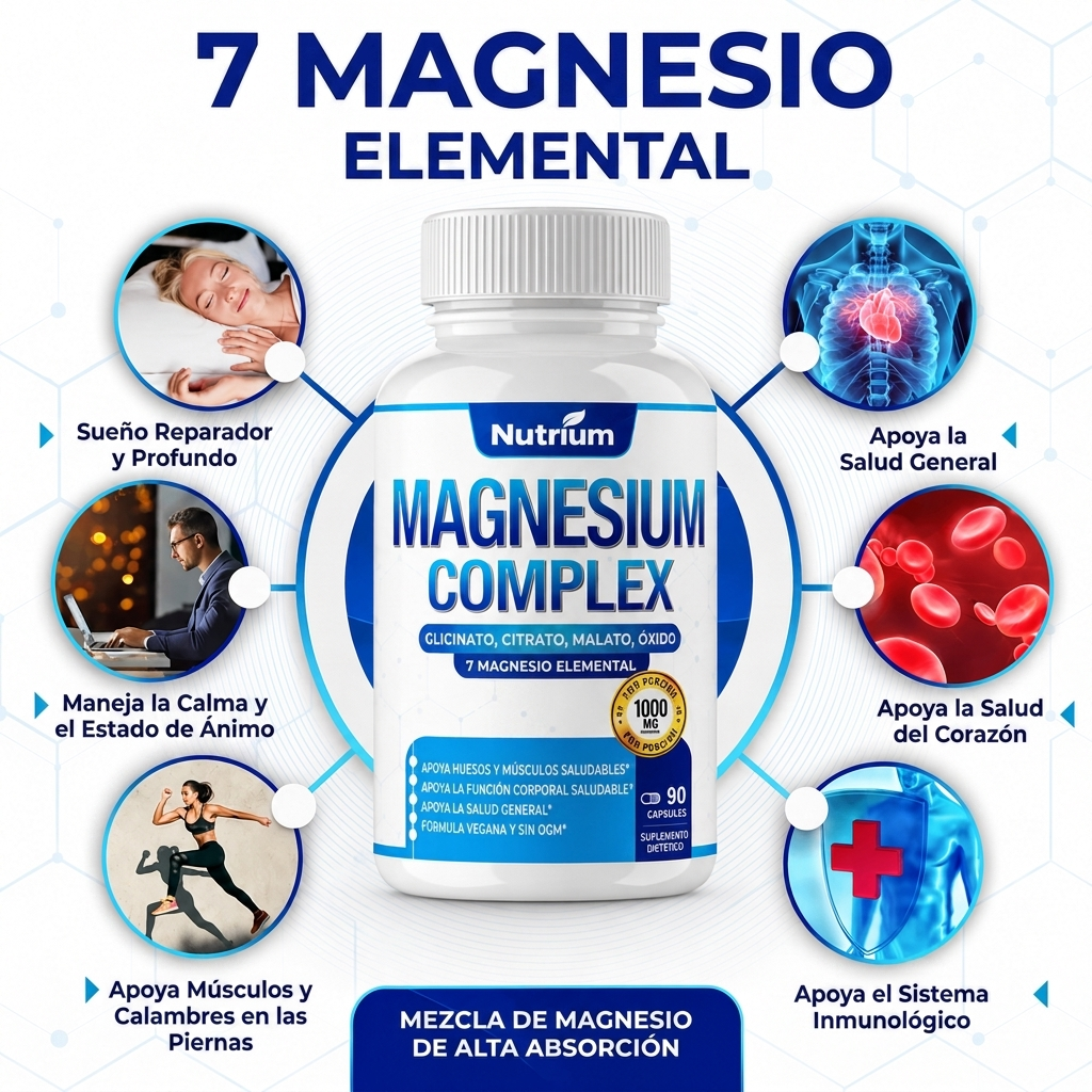 Nutrium™ - Complejo de Magnesio 1000mg™