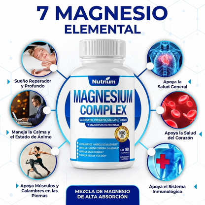 Nutrium™ - Complejo de Magnesio 1000mg™