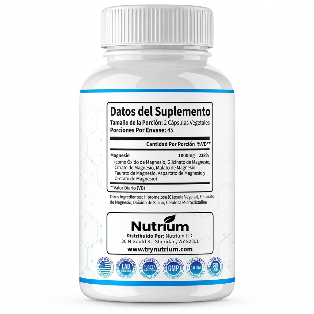 Nutrium™ - Complejo de Magnesio 1000mg™